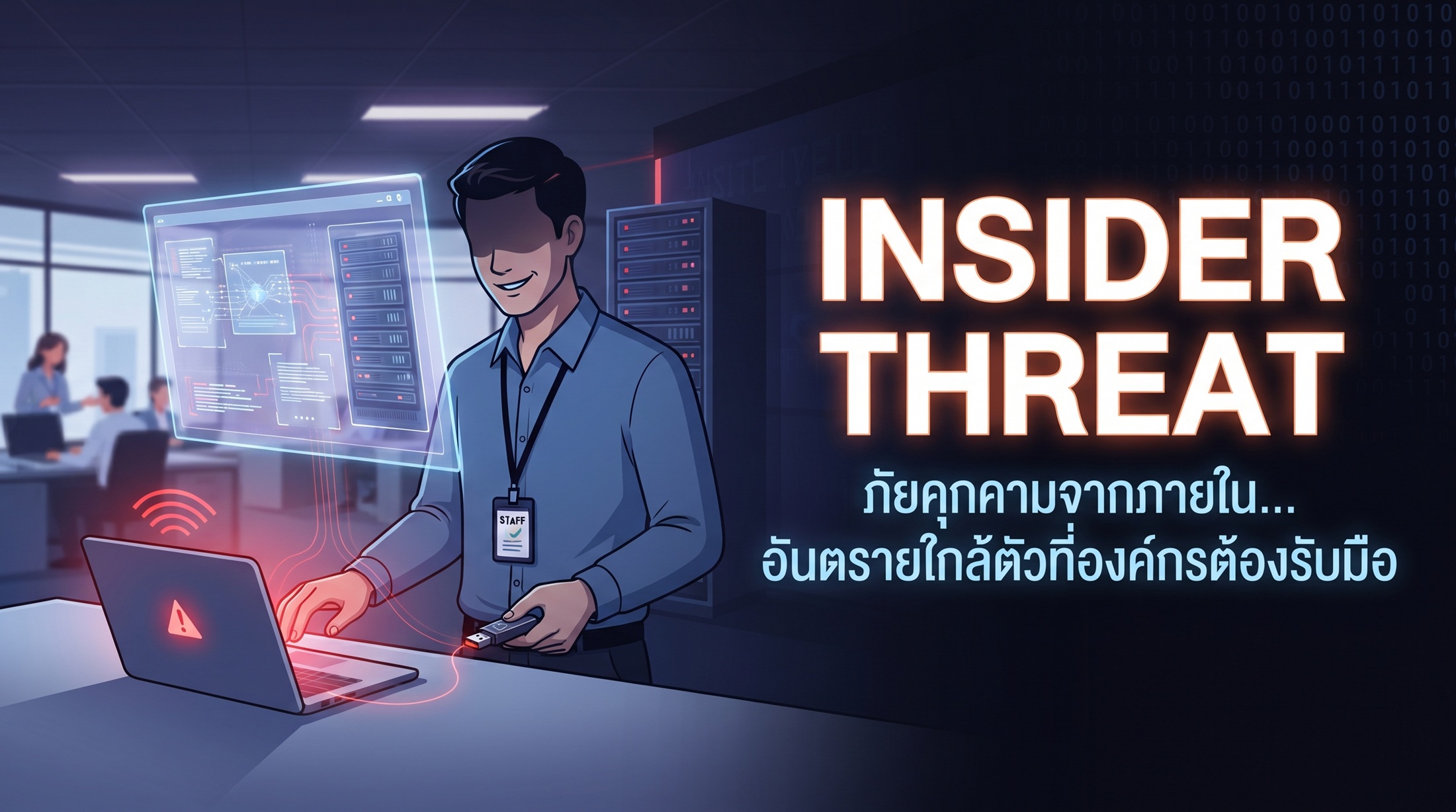 Insider Threat: ภัยคุกคามจากภายใน... อันตรายใกล้ตัวที่องค์กรต้องรับมือ