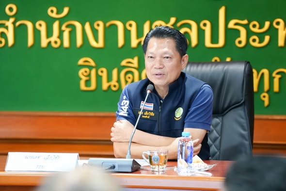 รองฯ &ldquo;เดช&rdquo; ลงพื้นที่เจ้าพระยา ติดตามสถานการณ์น้ำใกล้ชิด ลดผลกระทบประชาชน